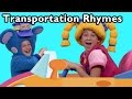 Driving in My Car and More Transportation Rhymes! | Nursery Rhymes from Mother Goose Club!