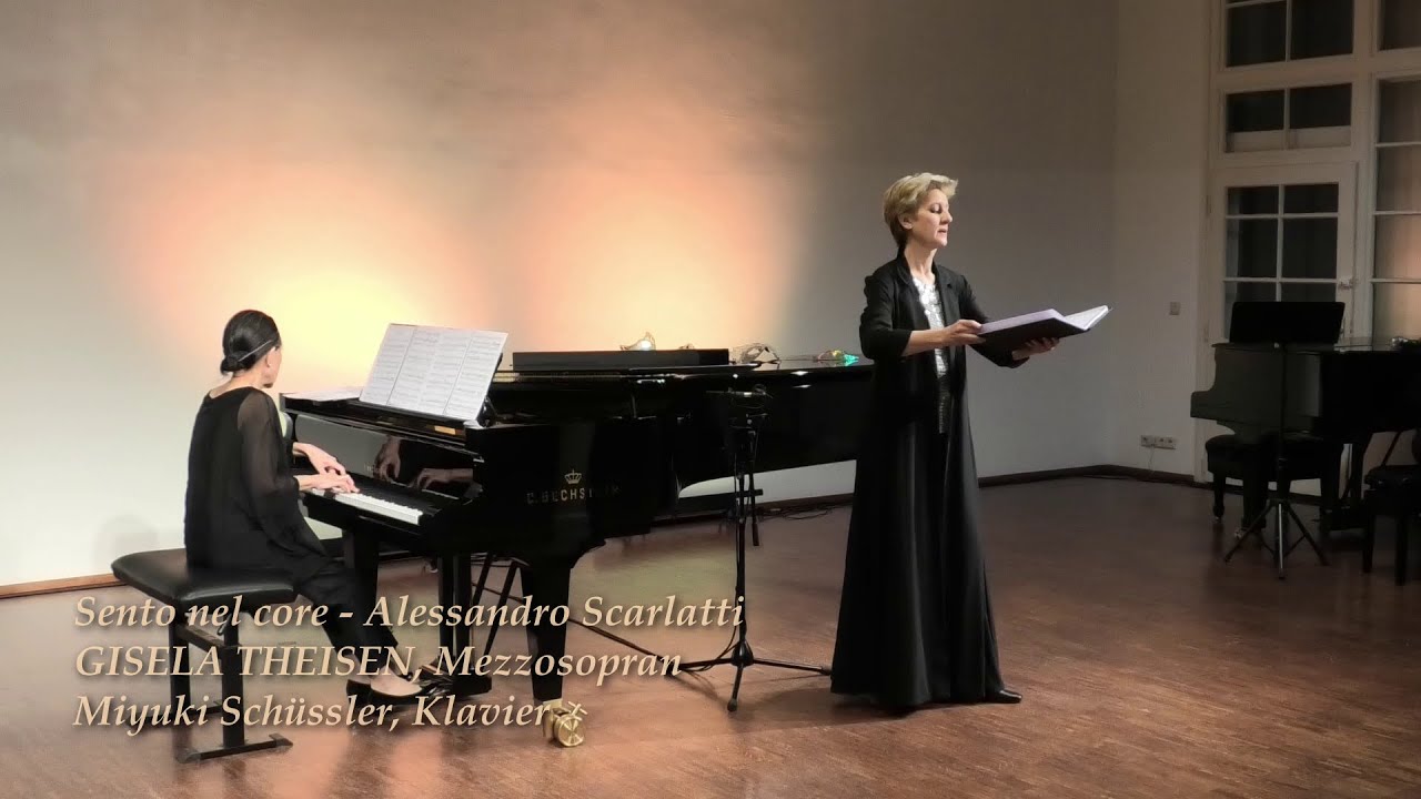 'Sento nel core' - Alessandro Scarlatti - GISELA THEISEN - YouTube