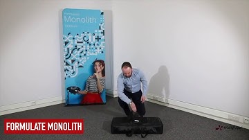Comment monter le totem tissu Formulate Monolith - Easyflyer L imprimerie en Ligne