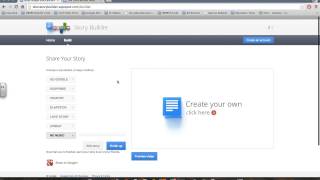 Docs Story Builder Instructional Video
