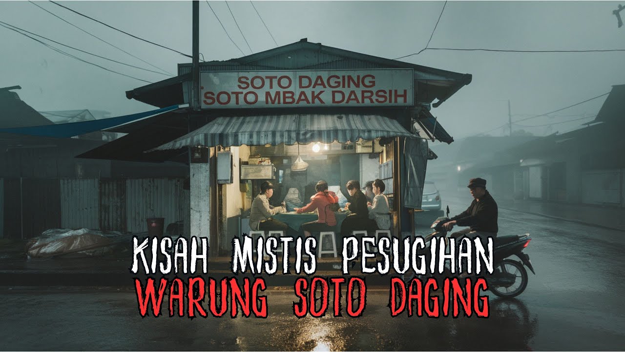 Demi Kekayaan!! Kisah Mistis Pesugihan Warung Soto Daging Mbak Darsih Mendadak Ramai Pembeli