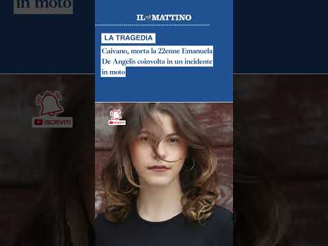 Video Caivano, morta la 22enne Emanuela De Angelis coinvolta in un incidente in moto