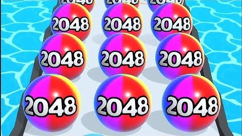 2128 Ball Run 2048- All Levels Gameplay walkthrough Android, iOS (Multiple Levels)