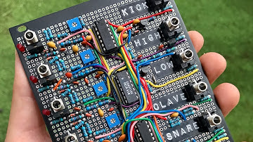 Making Drums For My Modular Synth!