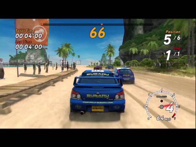 SEGA Rally Online Arcade - Xbox 360 Gameplay HD