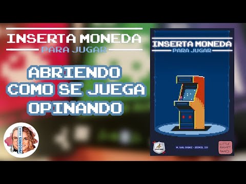 Abriendo, como se juega y opinando INSERTA MONEDA PARA JUGAR