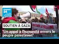 Mobilisation étudiante au Panthéon à Paris : &quot;Un appel à l&#39;humanité envers le peuple palestinien&quot;