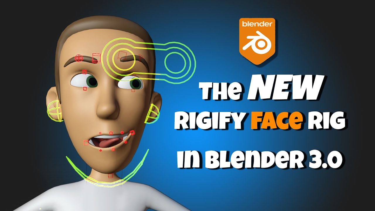 The NEW Rigify Face in Blender 3+ - YouTube