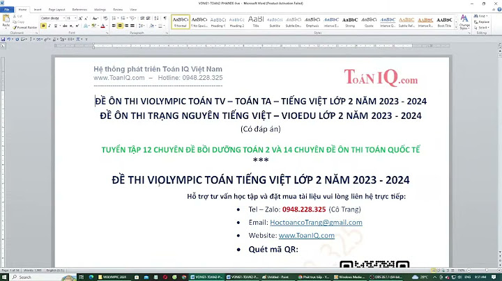 Bộ đề thi violympic toán lớp 2 đè thi giai