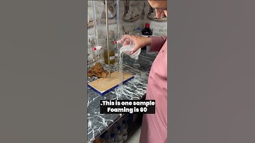 Washing Powder Foaming Test in Laboratory | Quality Testing Explained