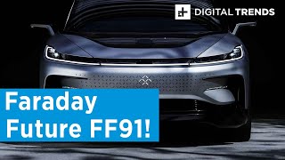 Faraday Future FF91 First Drive at CES 2020 | Raw power