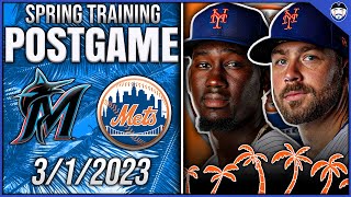 Mets vs Marlins Postgame Show (Recap, Reactions, Highlights/3-1-2022)