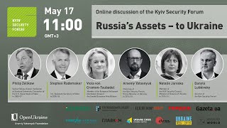 On May 17th the KSF holds an online-discussion on the issue of russian assets confiscation