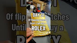 Day 31 of flipping watches until I can buy a Rolex #flipping #watches #rolex #vintage #timex #ebay