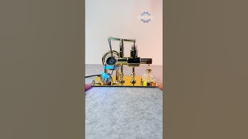 I usually use this to charge my phone #educationaltoy #enginemodel #sterlingengine #stirling