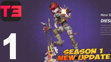 T3 Arena - Gameplay Walkthrough part 1 - New Update Season 1 Diesel Junk(iOS,Android)
