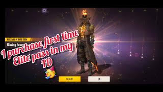 Free Fire || I Purchased First Time Elite Pass In My ID🥳 || MUKIL FF