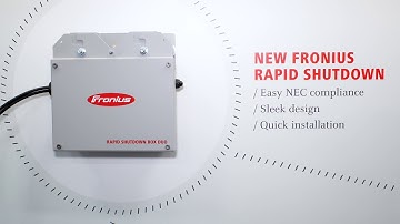 Fronius adapts inverters to next-generation rapid shutdown rules