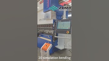 170T 3200mm CNC bending machine with 4+1 axes #pressbrake #bendingmachine #machine #factory