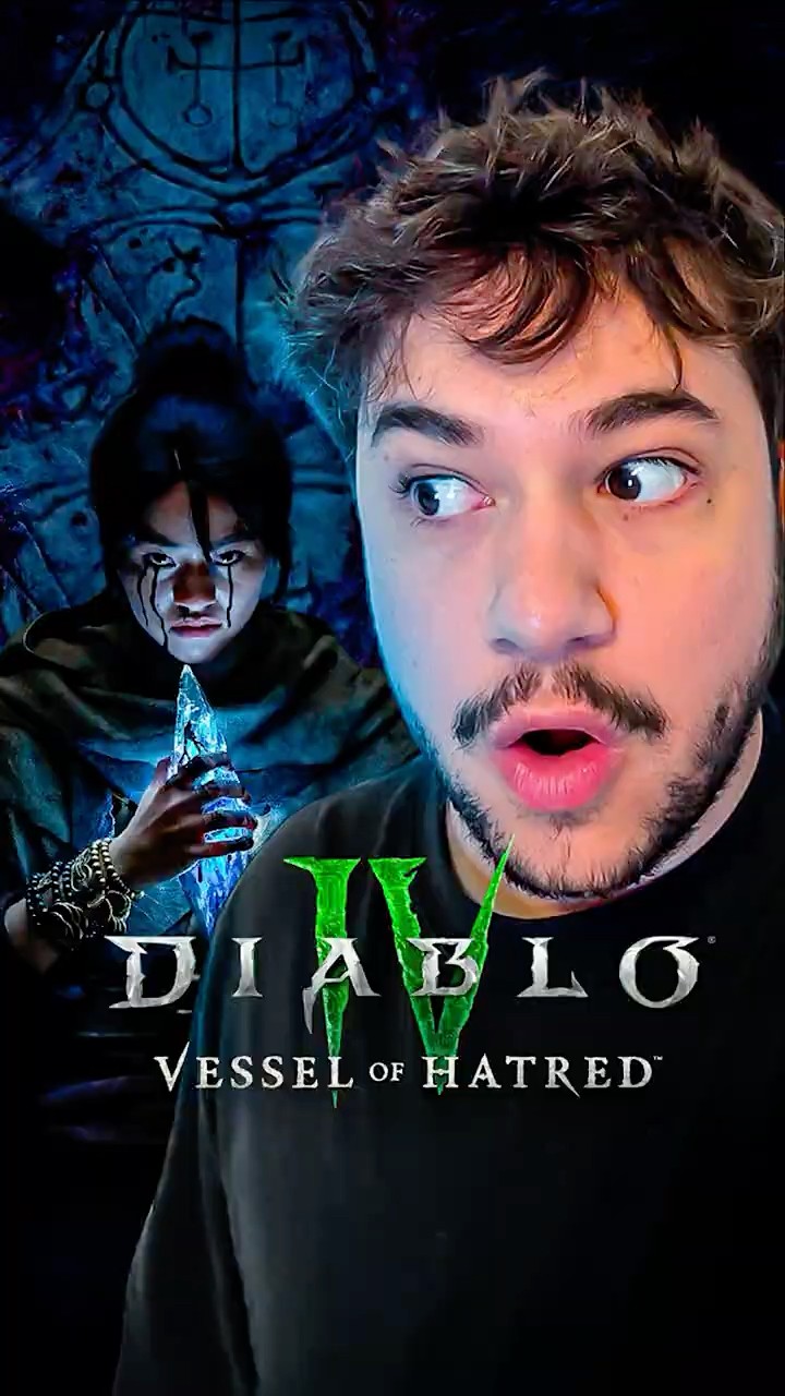 dias de galã, dias de nerd! #DiabloIV, #DiabloIVBrasil, #VesselOfHatred #publi  @diablobrasil