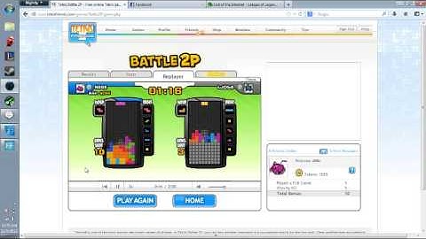 Tetrisfriends.com 2p Battle