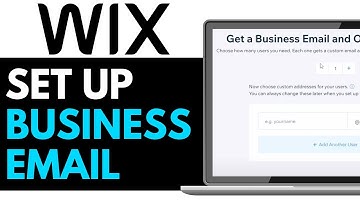 How To Setup Wix Business Email 2025 (WIX TUTORIAL)