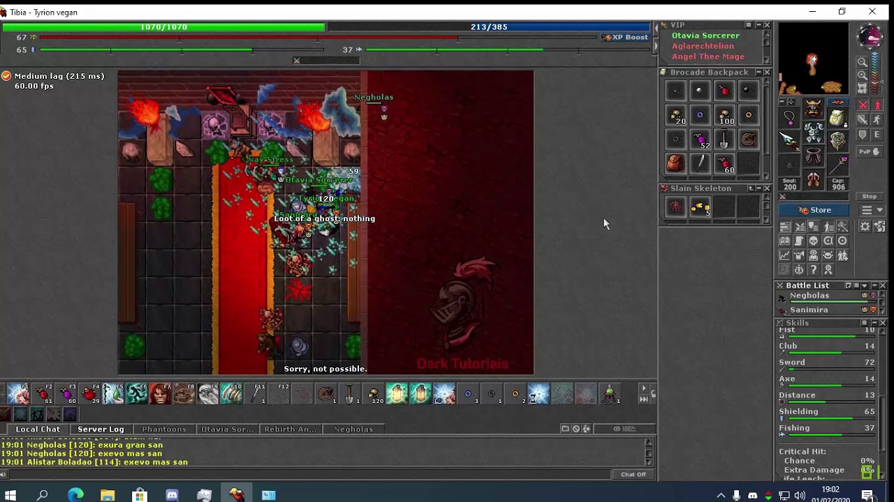 Banshee Quest no Tibia Global - Gameplay de 2020 - YouTube