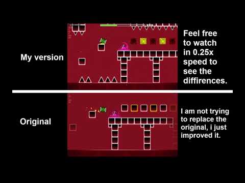 GD 2.2 Sneakpeak recreation by SiminaX vs My improvement of it [outdated]