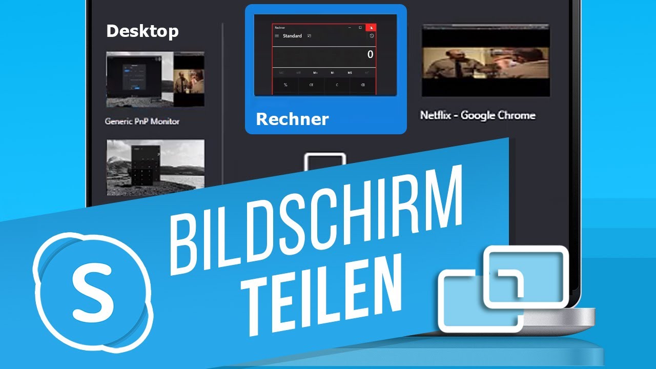 Update Skype: Bildschirm freigeben | Einfach Bildschirm teilen