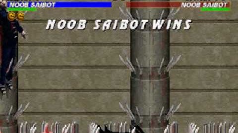 Mortal Kombat Trilogy - StageFatality - The Pit