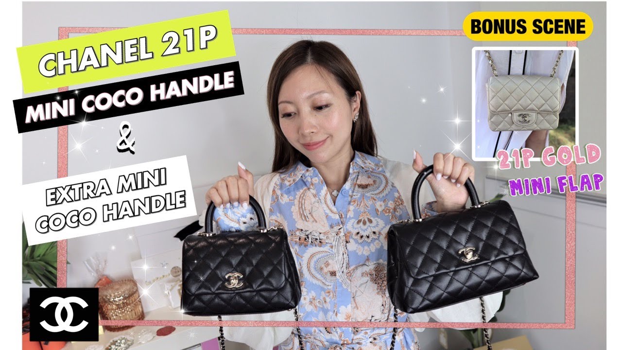 🧐 CHANEL 21P Collection CHANEL 21P Coco Handle, CHANEL Extra Mini