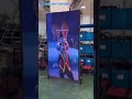 Rolling Up and Down LED Poster Display