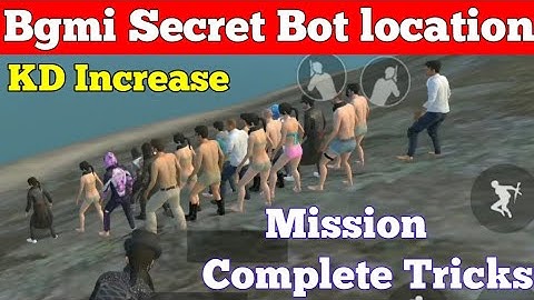 BGMI BOT LOCATION | SECRET BOT LOCATION IN BGMI | BOT LOBBY | BGMI ME SABSE JYADA BOT KAHA MILTA HAI