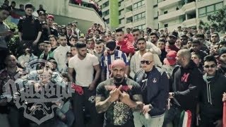 Video thumbnail of "MASSIV FEAT. CELO & ABDI - GHETTOLIED INTIFADA (OFFICIAL HD VERSION)"
