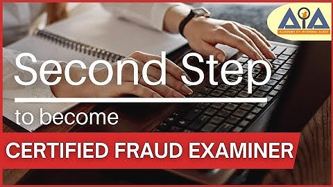 Second step to become CERTIFIED FRAUD EXAMINER #cfe #acfe #certifiedfraudexaminer  #membership