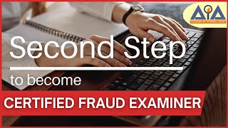 Second step to become CERTIFIED FRAUD EXAMINER #cfe #acfe #certifiedfraudexaminer  #membership
