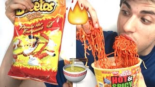 I mixed hot flammin cheetos and noodles together... it was epic xd
►follow me on twitter! - https://goo.gl/cwcbe7 instagram!
https://instagram.c...