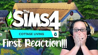 FINALLY!!!!! My first look at Cottage Living!🌻 | The Sims 4