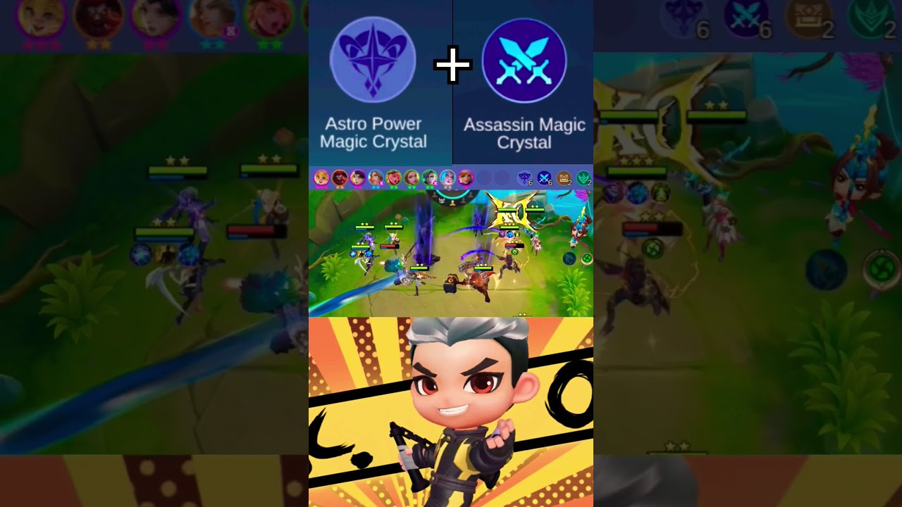 best synergy 6 astro + 6 assassin | magic chess mobile legends 