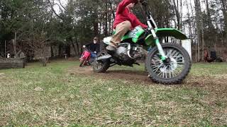 Apollo RFZ110  VS  Honda CRF50F - On The Track by POPUP'S PLAYGROUND 145 views 3 weeks ago 2 minutes, 38 seconds