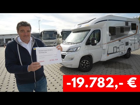 💥WOHNMOBIL RABATT -19.782,- €! 8x BÜRSTNER LYSEO wie neu mit Vollausstattung müssen weg! (Werbung)