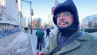 How Crowded is NYC's Christmas Sights on a Sunday Morning?