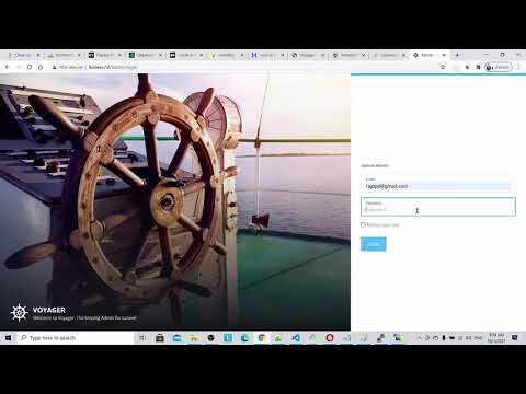 Laravel Voyager Admin Panel hang, white screen, blank screen, tips and trick solution to problem