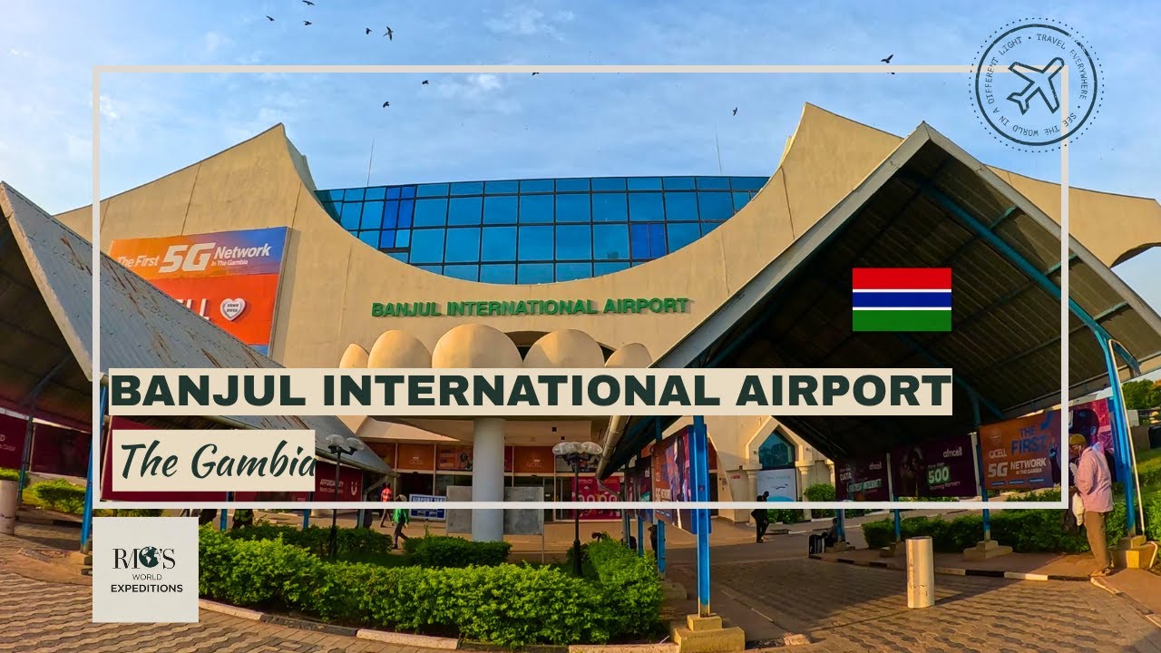 Banjul International Airport (BJL) Walking Tour 🇬🇲 Gateway to The Gambia