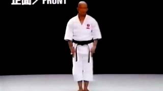 Tsuguo Sakumoto sensei. 8 Dan Ryuei-ryu karate. Kata.