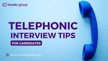 Telephonic Interview Tips || hureto group