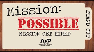 Mission Possible: Get Hired