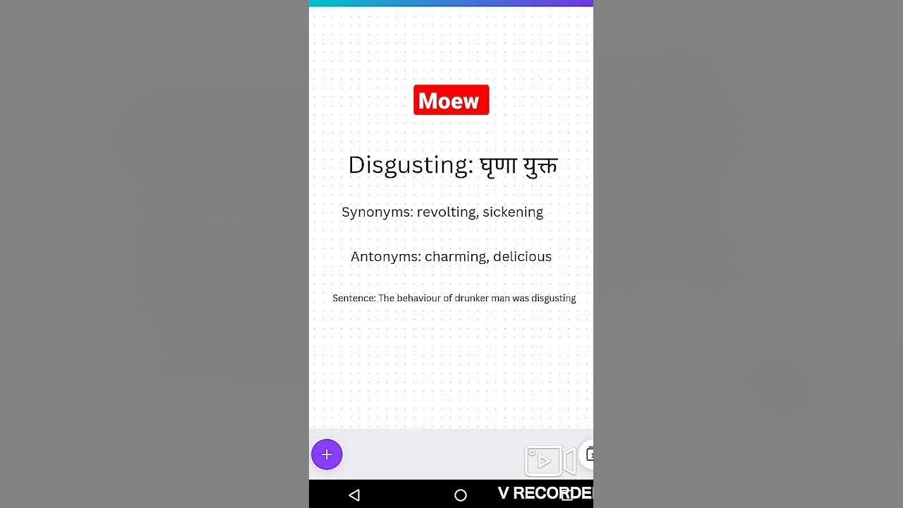 disgusting-meaning-youtube