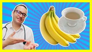 Chá de Banana para emagrecer e dormir bem. Minha receita secreta! Como preparar?