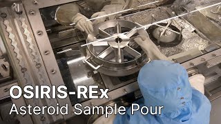 OSIRIS-REx Asteroid Sample Pour by NASA Johnson 5,156 views 2 months ago 6 minutes, 10 seconds